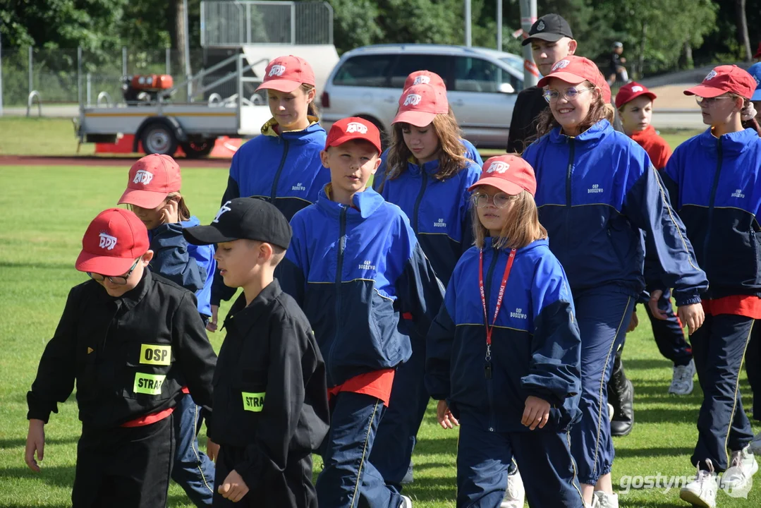 Gminne zawody sportowo-pożarnicze w Piaskach 2024