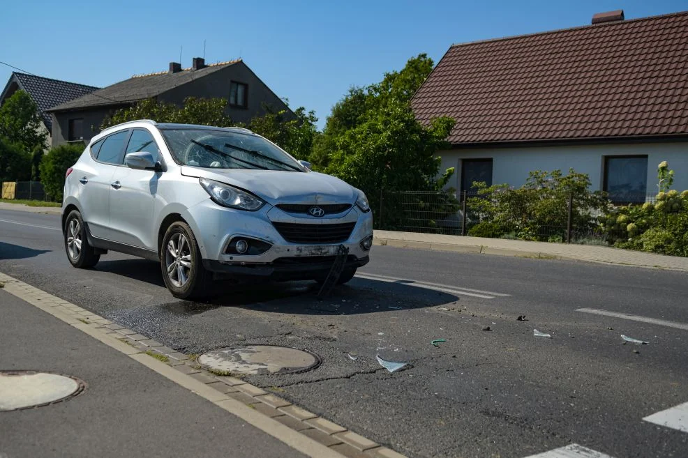 Wypadek na drodze Annapol - Wilkowyja