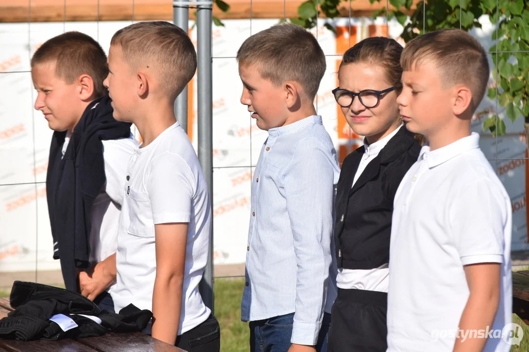 Rozpoczęcie roku szkolnego 2025/2025 w szkole podstawowej w Krobi