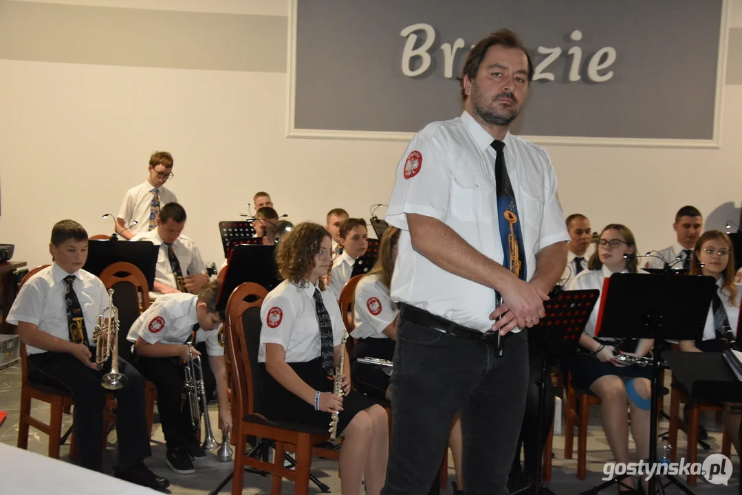 Orkiestra Dęta Miasta i Gminy Gostyń. Koncert dla darczyńców w Brzeziu