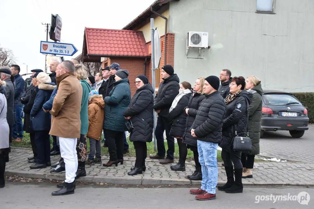 Poświęcenie kapliczki maryjnej w Bruczkowie (gm. Borek Wlkp.)