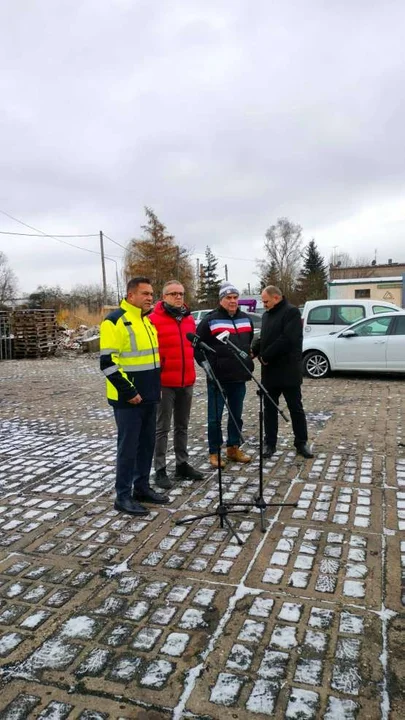 Konferencja prasowa burmistrza Jarocina na temat sprzedaży węgla