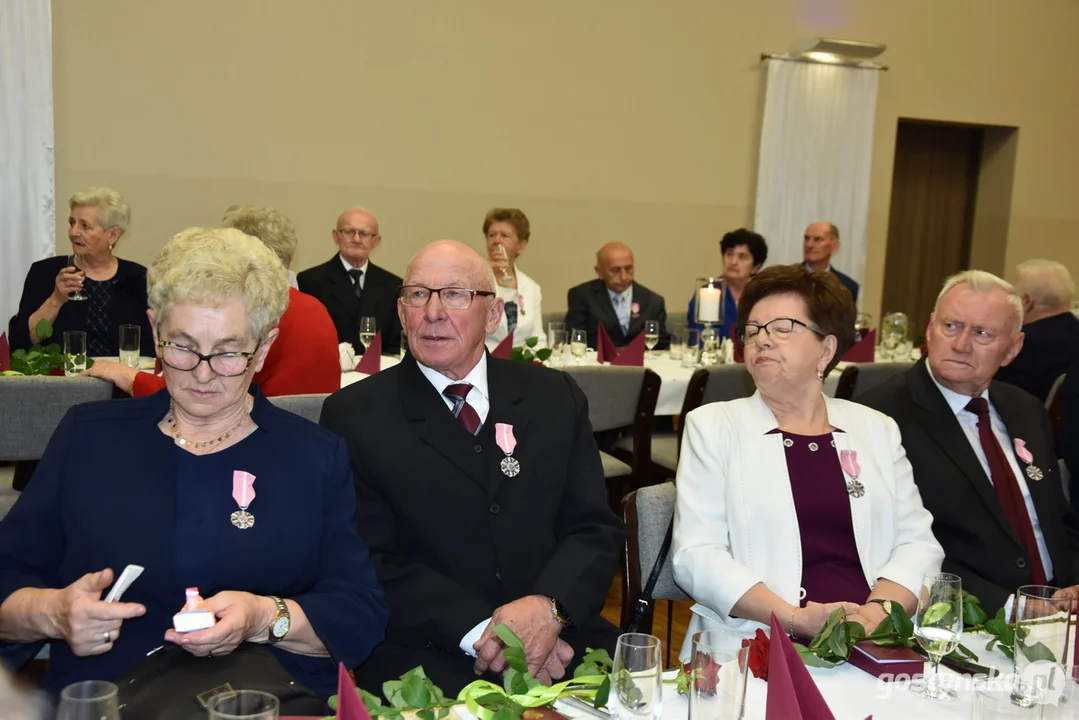 Uroczystości z okazji jubileuszu małżeństwa w Borku Wlkp.