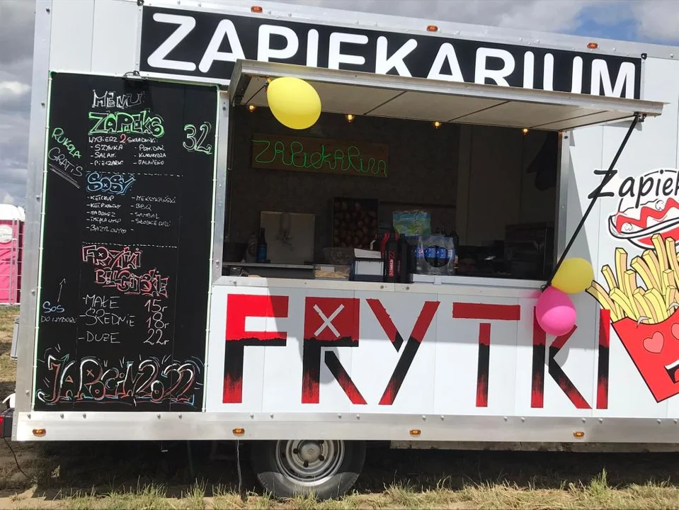 Strefa gastro na Jarocin Festiwal 2022
