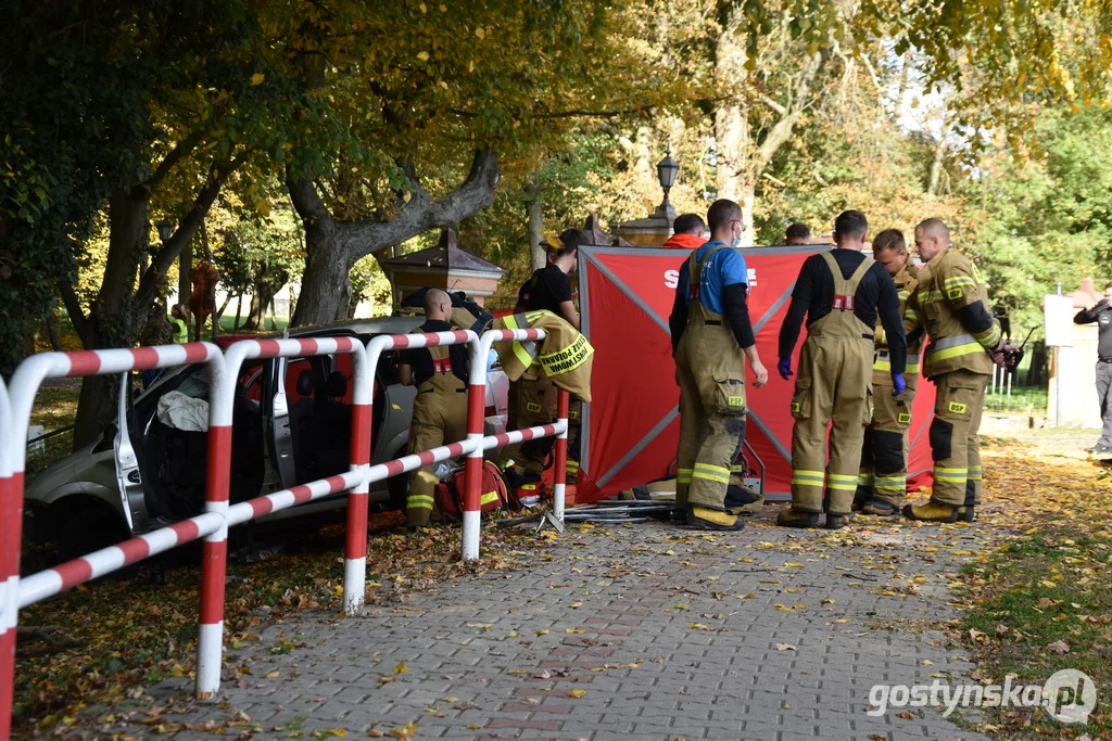 Tragiczny wypadek w Gębicach  w gm. Pępowo - 11.10.2022