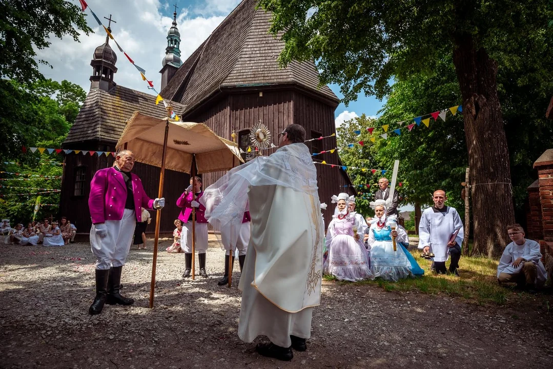 Procesja Bożego Ciała w Domachowie