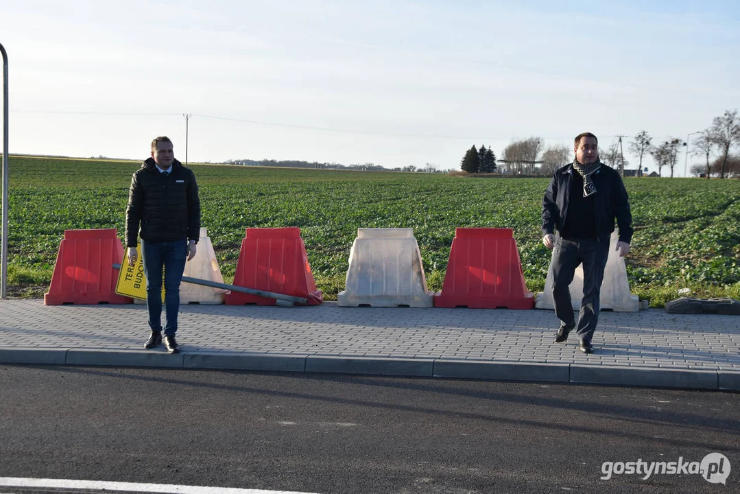 Nowa droga - aleja Niepodległości w Gostyniu otwarta dla ruchu