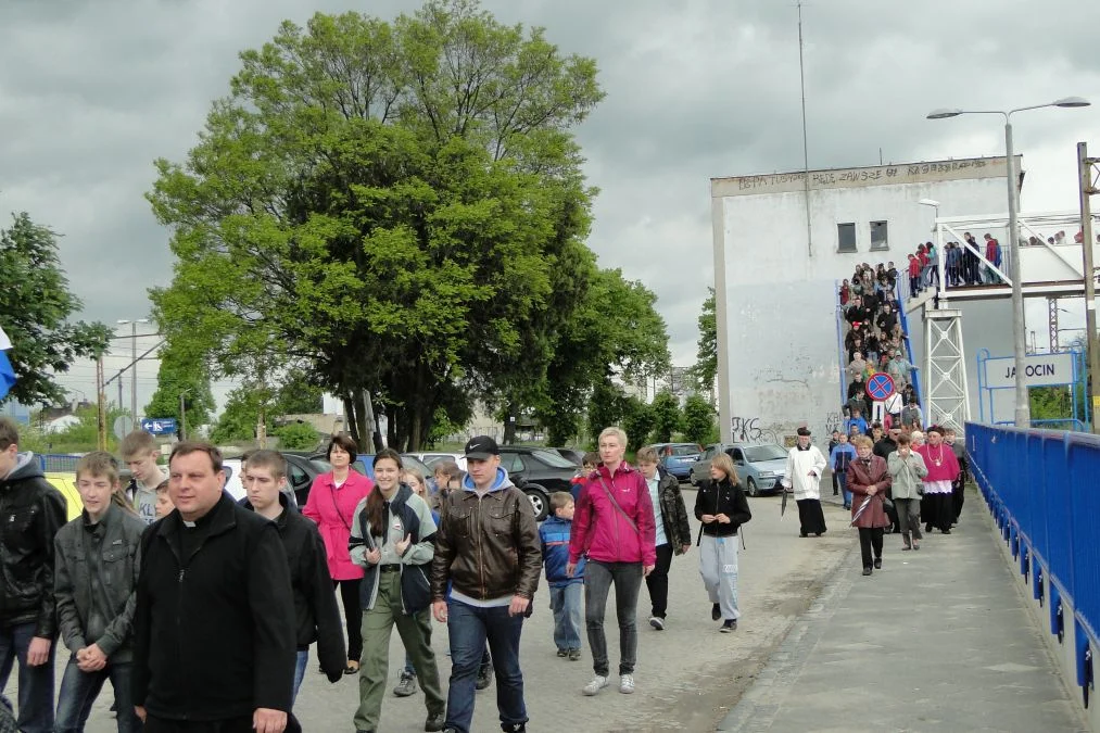 Symbole Światowych Dni Młodzieży w Jarocinie (2014)