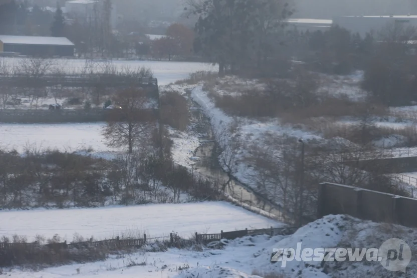 Panorama Pleszewa - widok z elewatora zbożowego