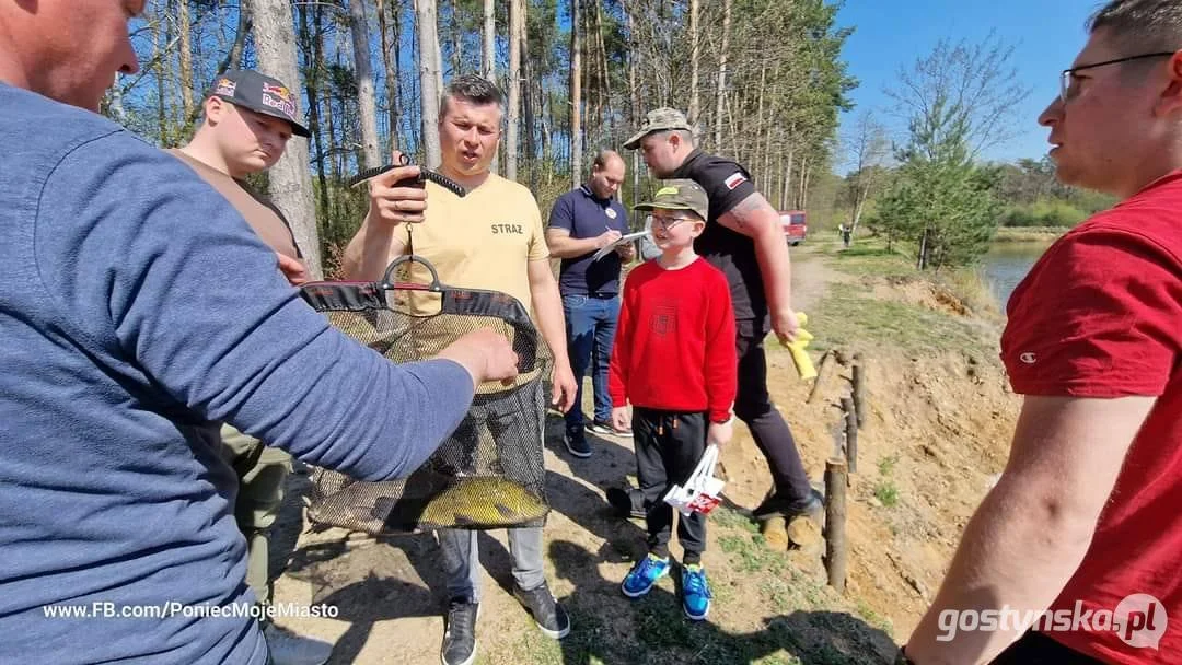 I Powiatowe Zawody Wędkarskie Strażaków w Dzięczynie