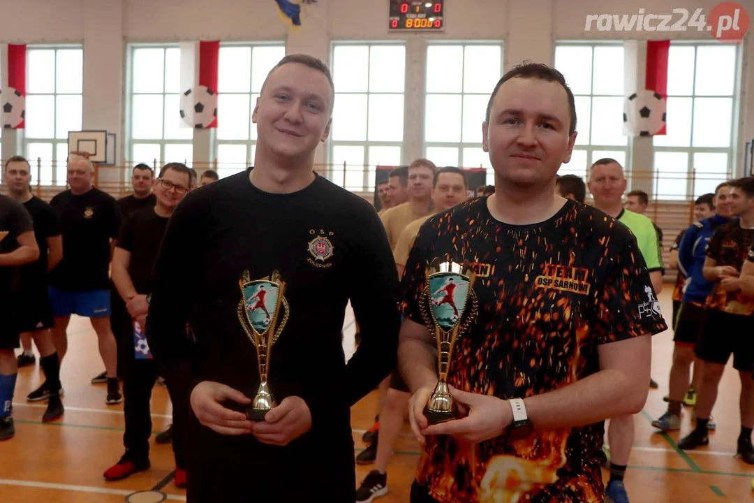 Halowy Turniej Piłki Nożnej Strażaków Gminy Rawicz (2023)