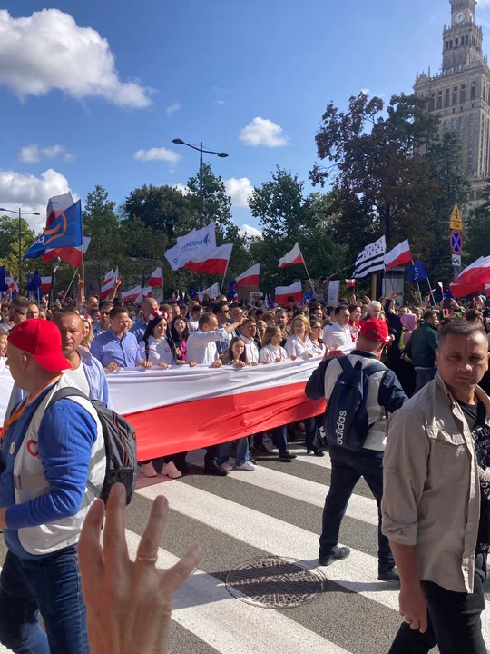 Krotoszynianie na Marszu Miliona Serc w Warszawie