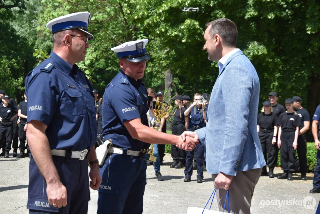 Podsumowanie 34. Konkursu "Policjant Ruchu Drogowego 2024" - finał  wojewódzki w Gostyniu