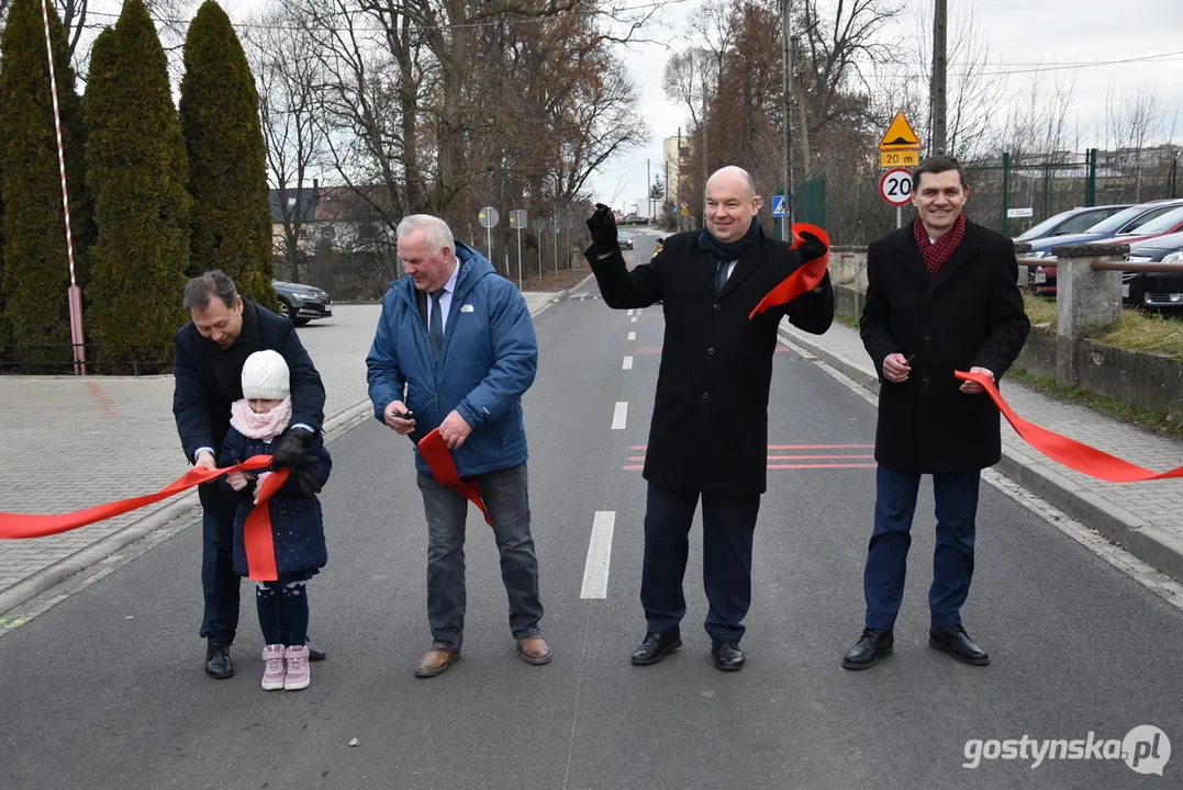 Otwarcie przebudowanej ulicy Fabrycznej i ztermomodernizowanego Przedszkola Samorządowego w Pudliszkach