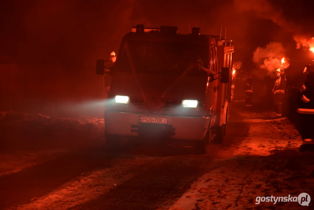 Powitanie nowego wozu strażackiego w OSP Godurowo