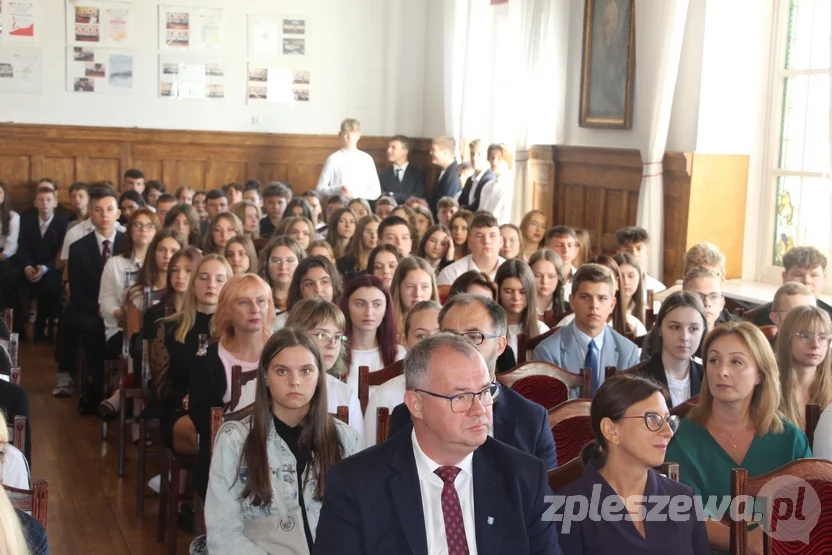 Rozpoczęcie roku szkolnego w I Liceum Ogólnokształcącym w Pleszewie