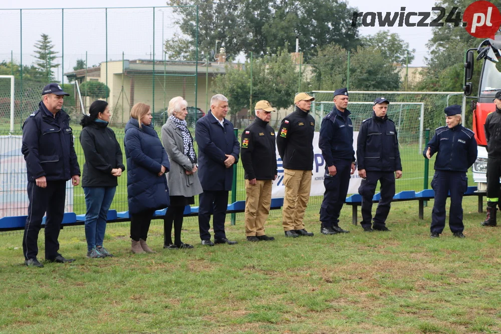 Zgrupowanie klas mundurowych ZS Miejska Górka w Sarnowie