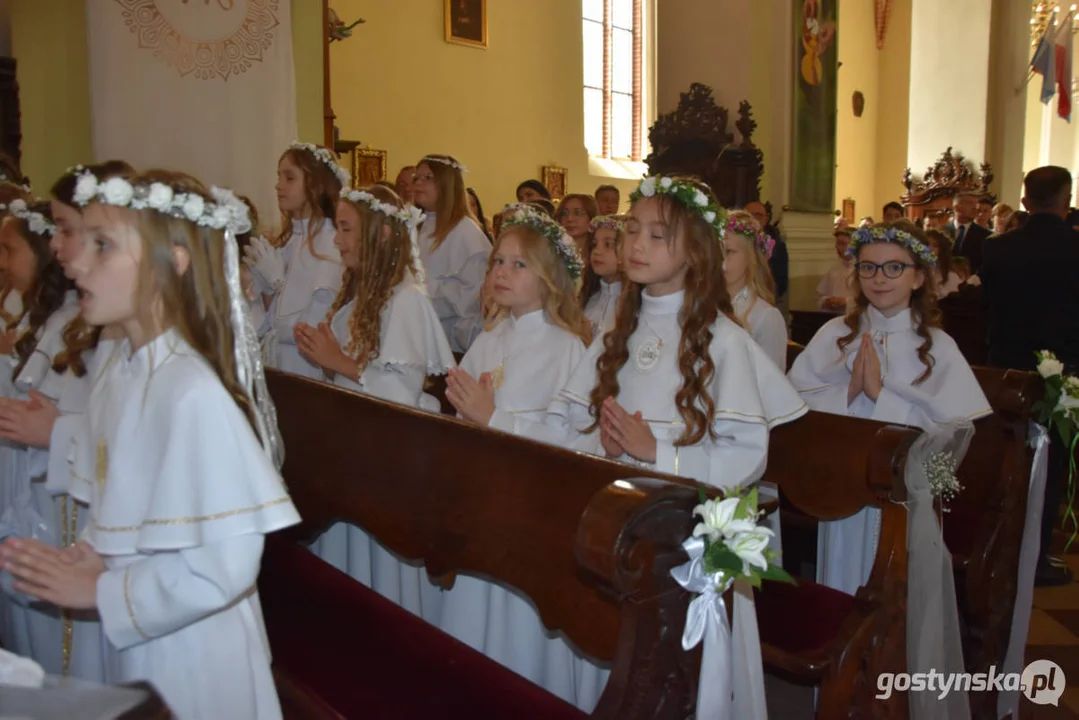 Uroczystość Pierwszej Komunii Świętej w parafii farnej w Gostyniu