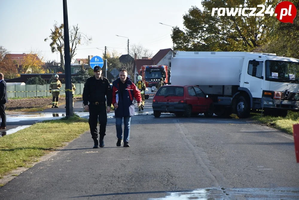 Ćwiczenia służb w Sarnowie i Rawiczu