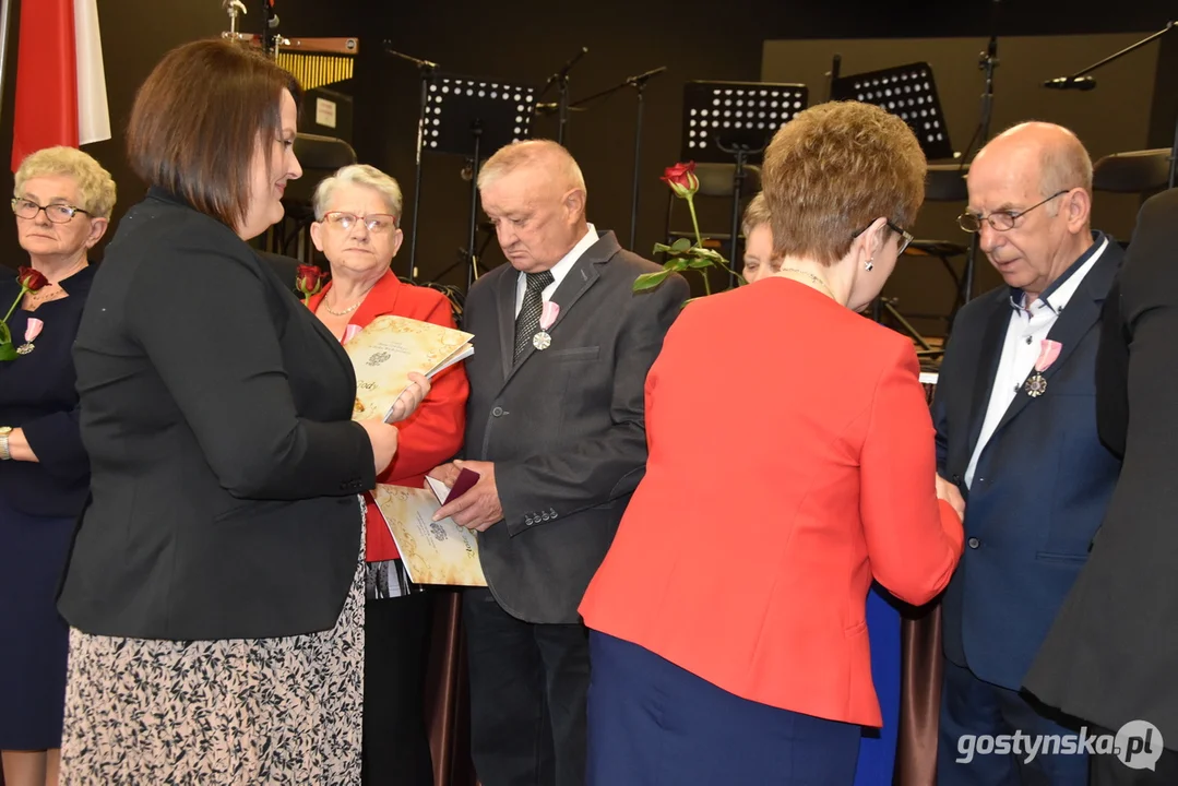 Uroczystości z okazji jubileuszu małżeństwa w Borku Wlkp.