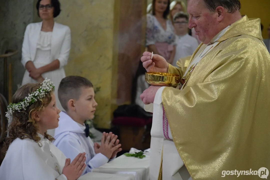 Pierwsza Komunia Św. w parafii św. Mikołaja w Krobi