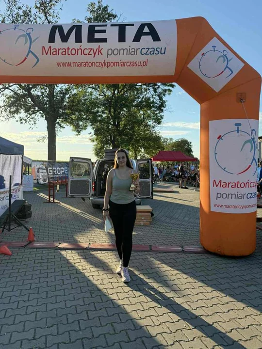 Reprezentantka powiatu jarocińskiego w Kosowskim Biegu Strażackim