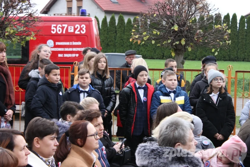 Nadanie imienia Powstańców Wielkopolskich Szkole Podstawowej w Żegocinie