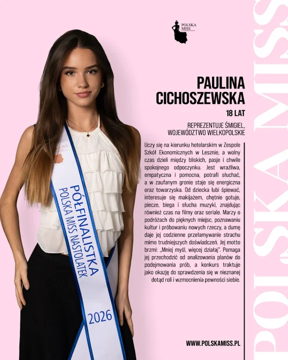Półfinalistki konkursu Polska Miss Nastolatek 2026 z Wielkopolski