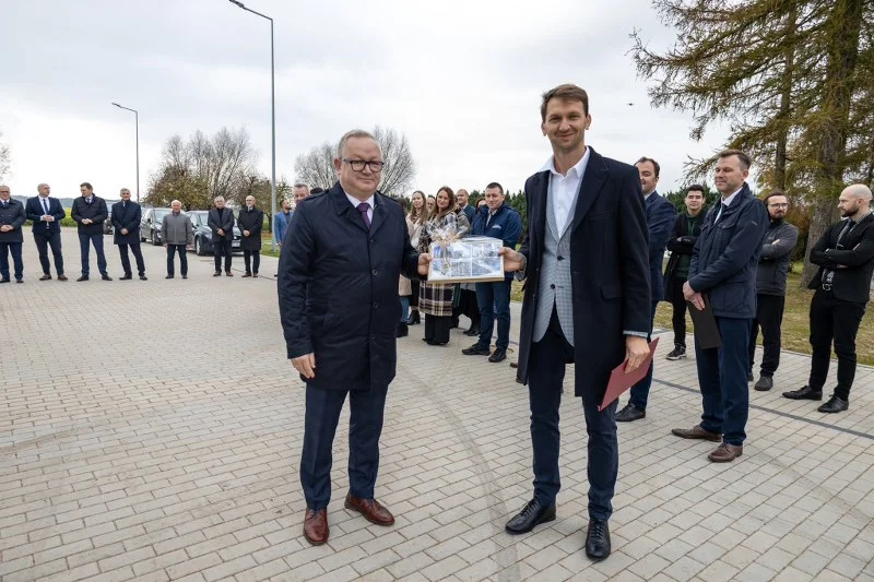 Łagiewniki. Otwarcie Stacji Uzdatniania Wody