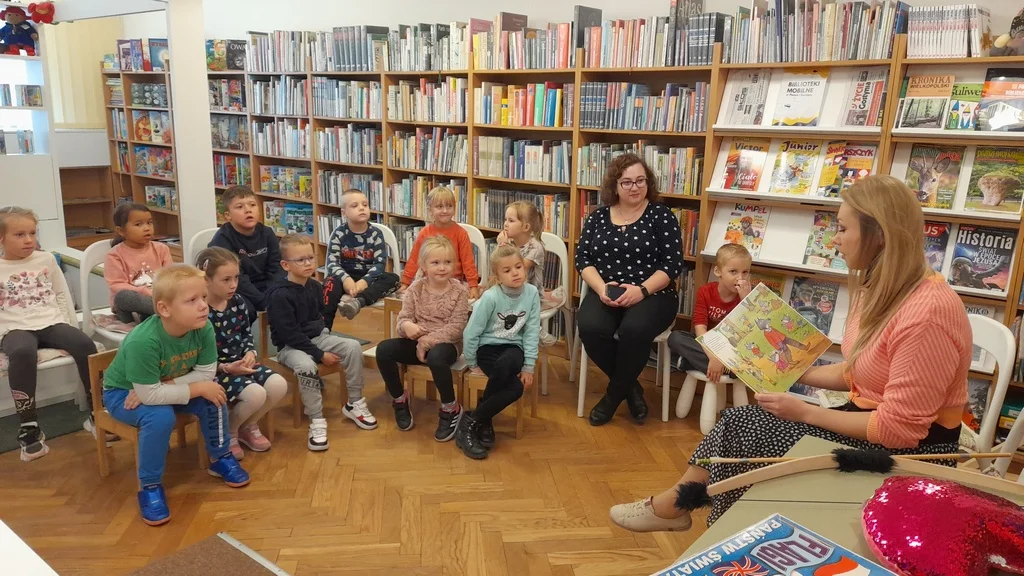 Tydzień Głośnego Czytania w bibliotece w Gostyniu