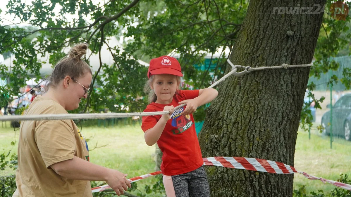 Biwak Dziecięcych i Młodzieżowych Drużyn Pożarniczych w Sarnowie