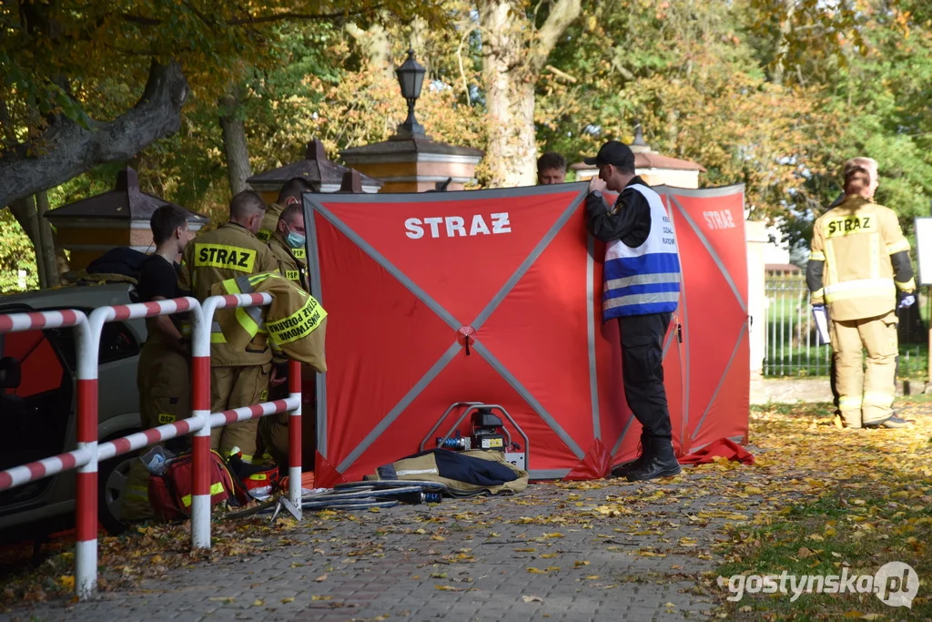 Tragiczny wypadek w Gębicach  w gm. Pępowo - 11.10.2022