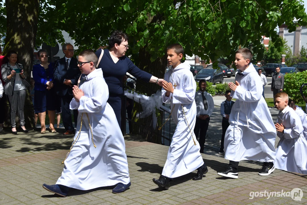 I Komunia Święta w parafii Narodzenia Najświętszej Maryi Panny w Poniecu