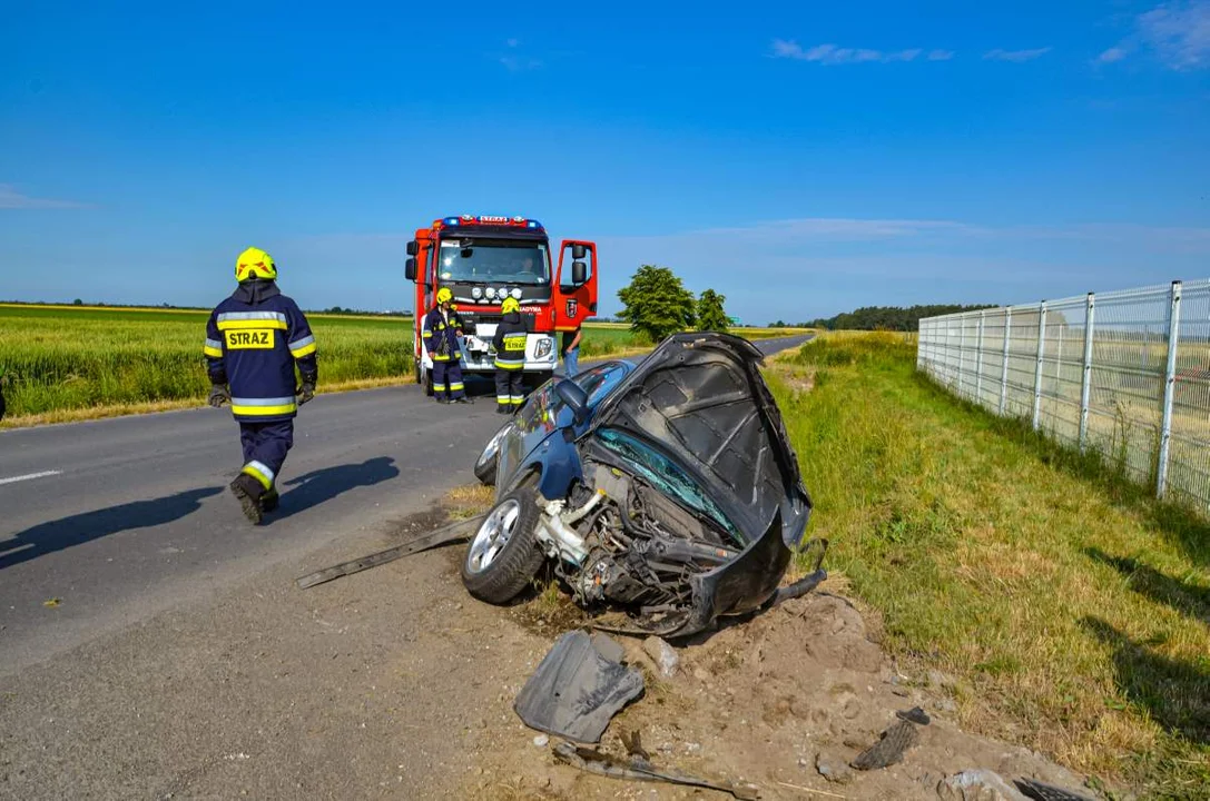 Lądowanie LPR w Potarzycy. Jedna osoba zabrana do szpitala - Zdjęcie główne