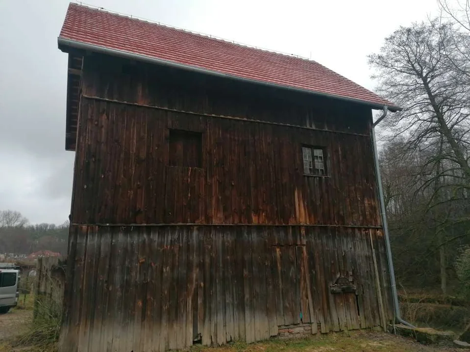 Ścieżka rowerowa do młyna nad Lutynią