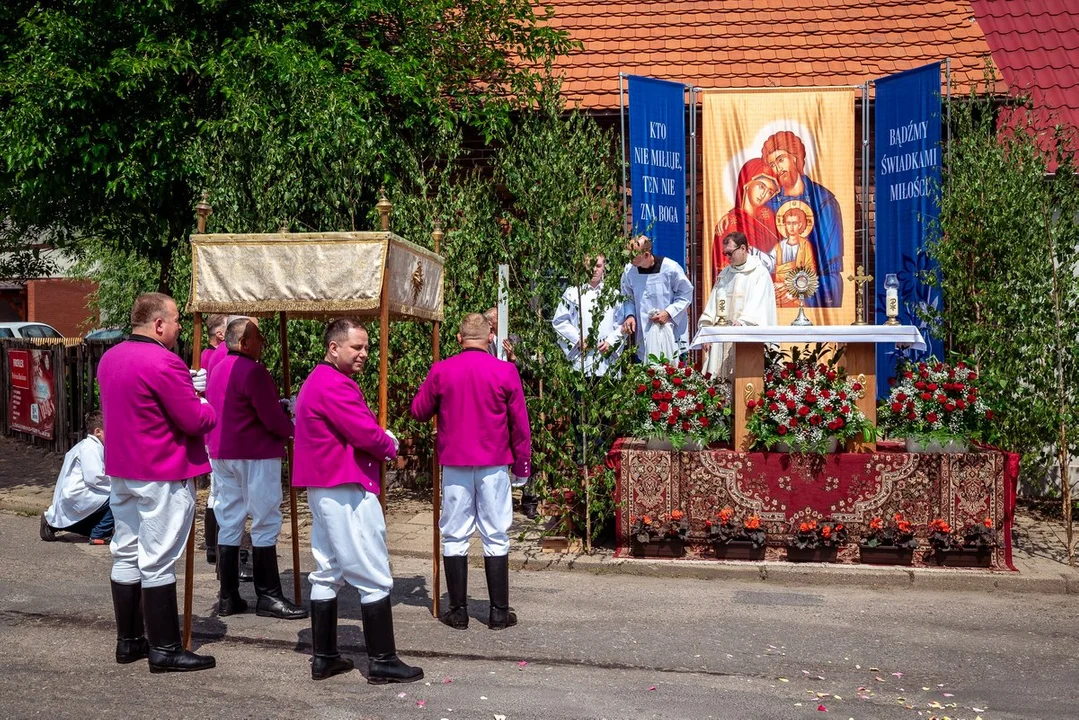 Procesja Bożego Ciała w Domachowie