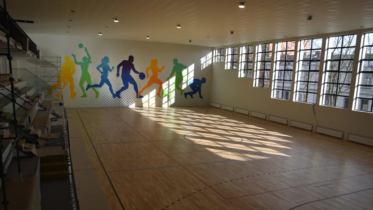 Remont hali sportowej przy szkole nr 2 w Gostyniu na ostatniej prostej