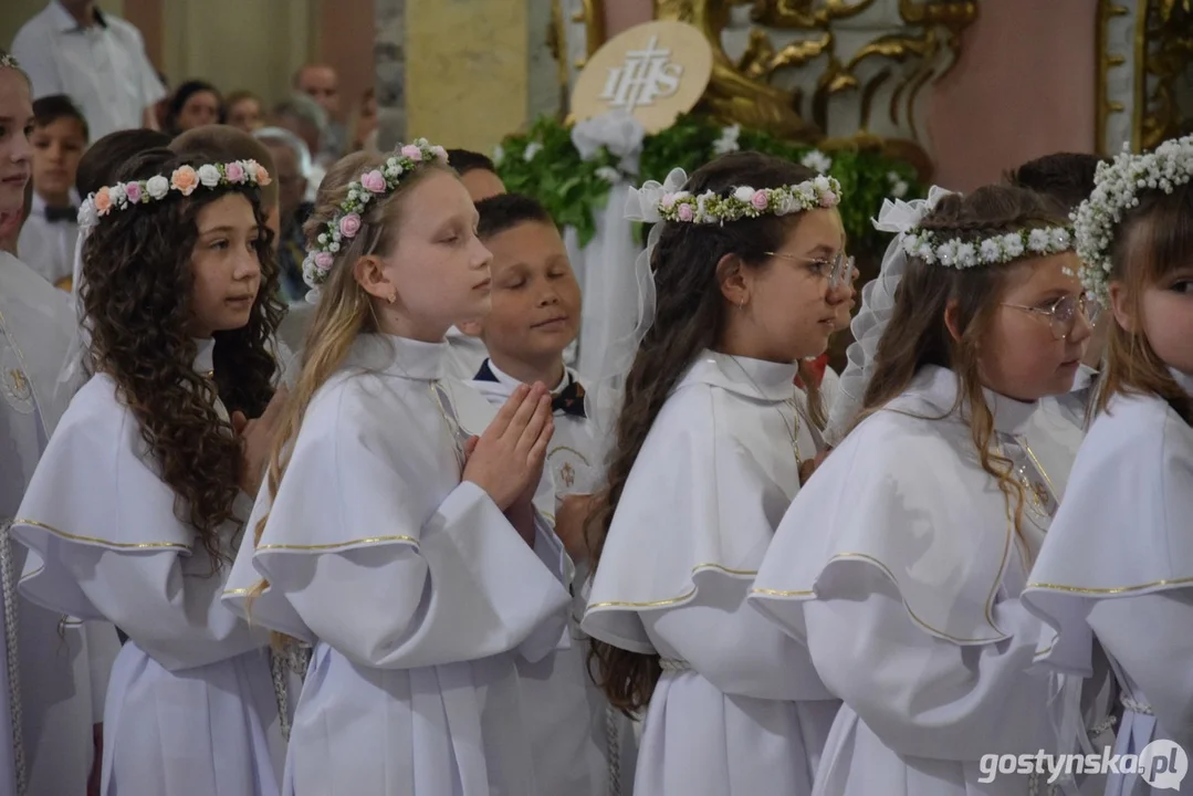 Pierwsza Komunia Św. w parafii św. Mikołaja w Krobi