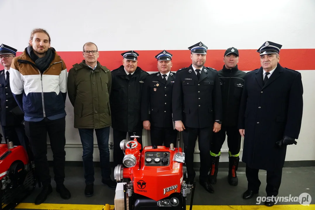 OSP otrzymało nowe motopompy pożarnicze