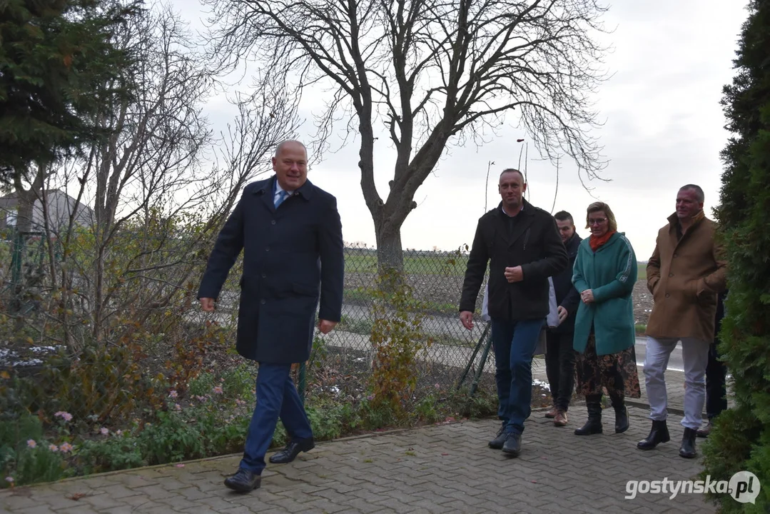 Poświęcenie kapliczki maryjnej w Bruczkowie (gm. Borek Wlkp.)