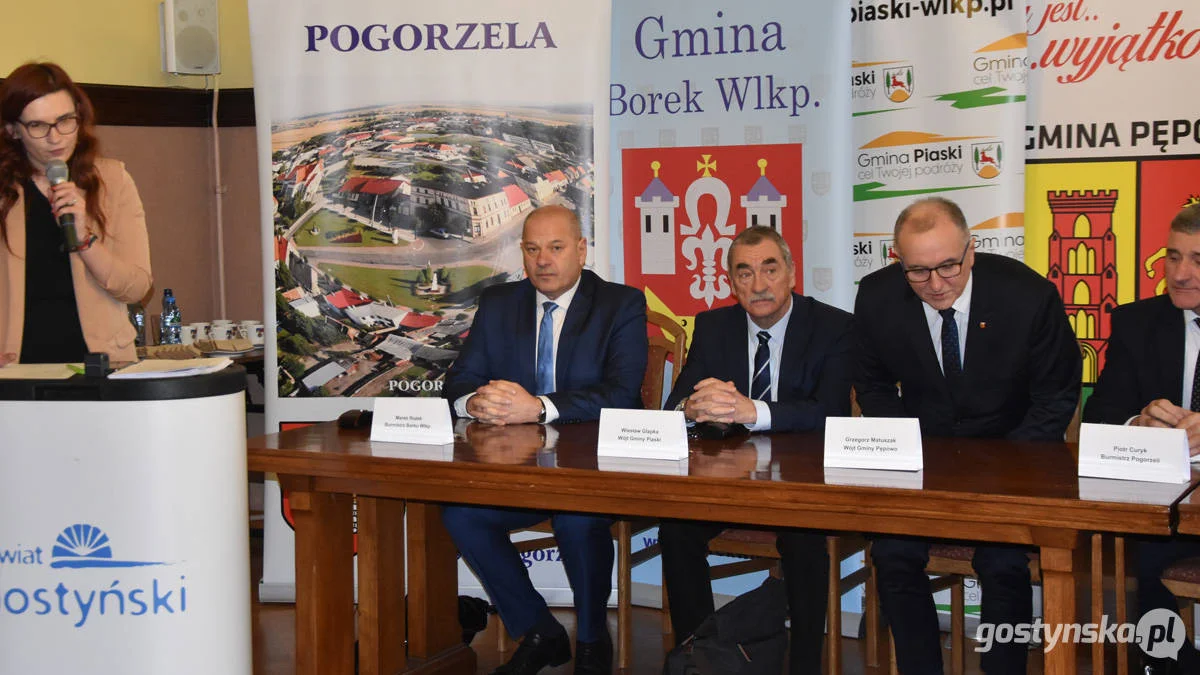 Podpisanie Klastra Energetycznego w powiecie gostyńskim 18 stycznia 2023