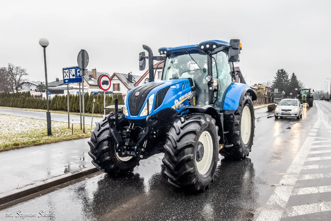 Protest rolników w powiecie krotoszyńskim