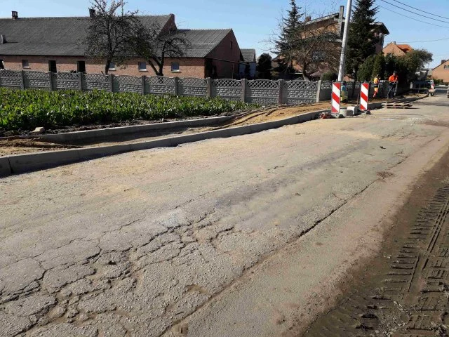 Przebudowa drogi w Maciejewie