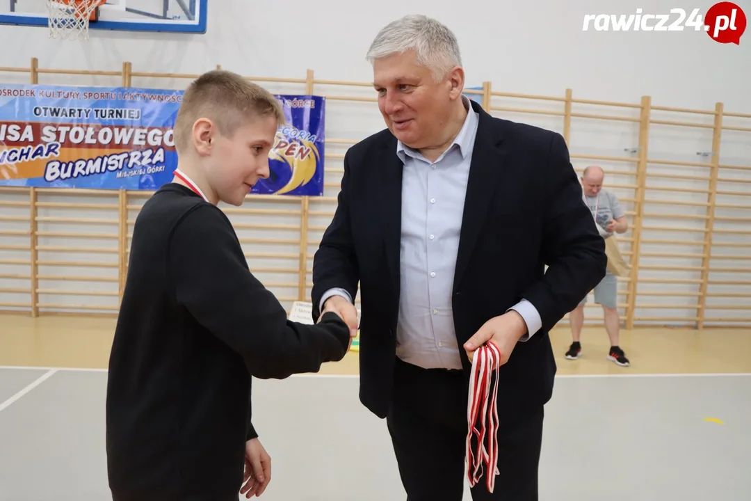 II Otwarty Turniej Tenisa Stołowego o Puchar Burmistrza Miejskiej Górki