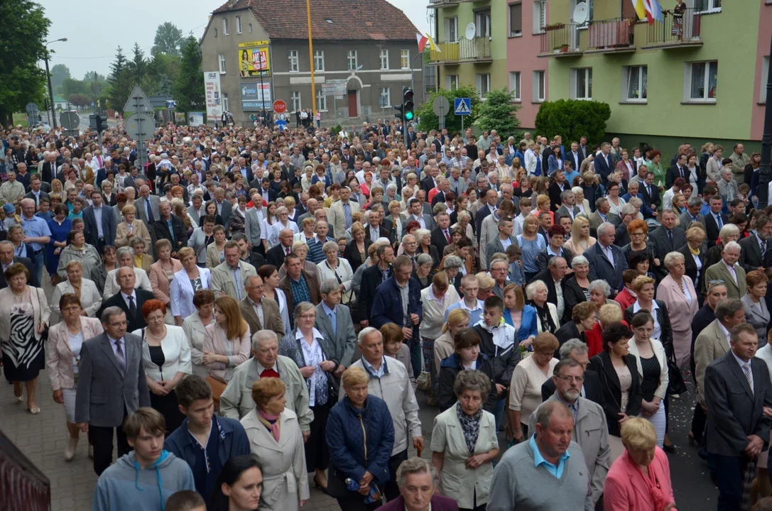 Procesja Bożego Ciała ulicami Krotoszyna w 2016 roku