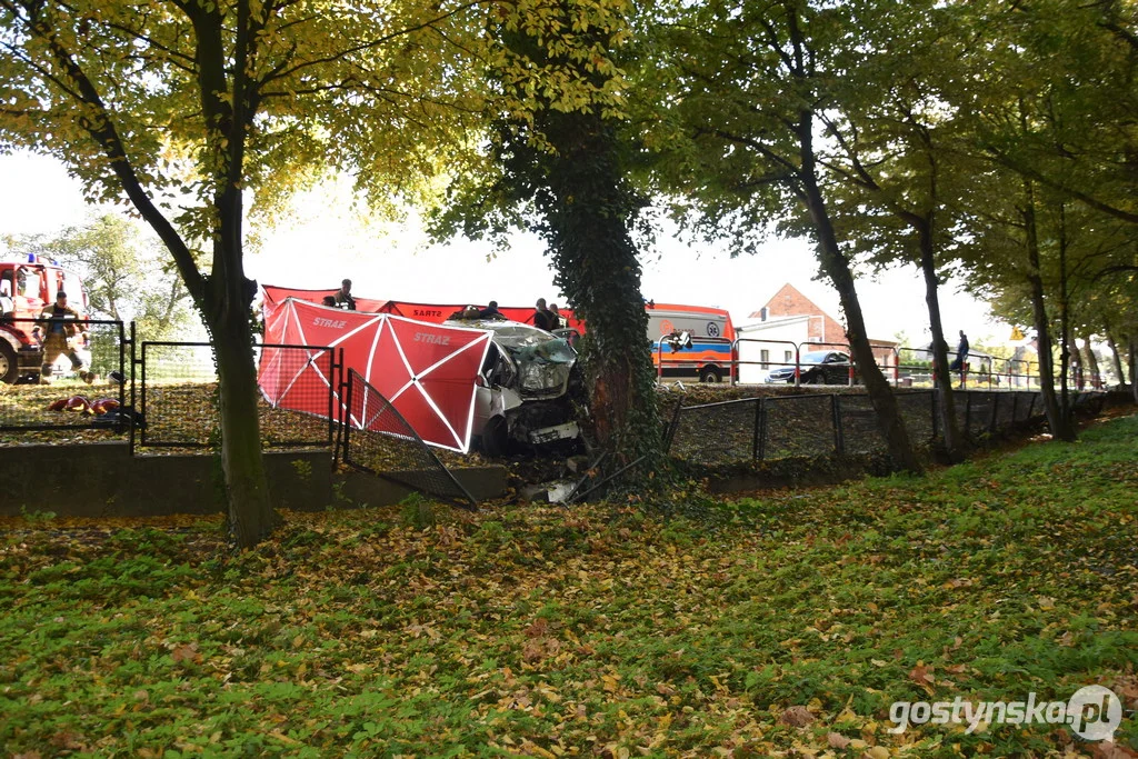 Tragiczny wypadek w Gębicach  w gm. Pępowo - 11.10.2022