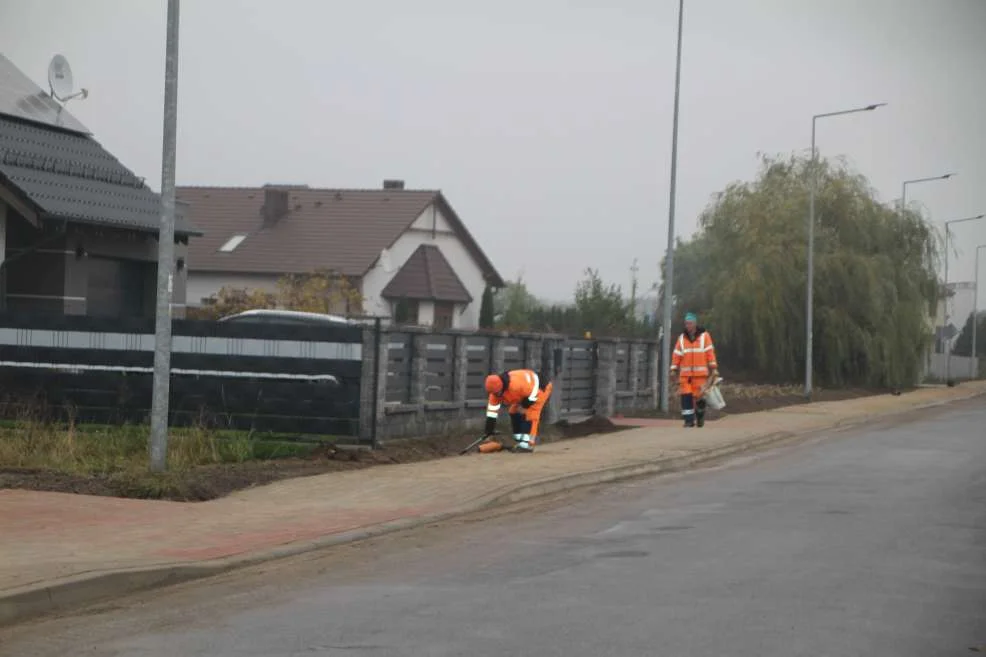 Budowa chodnika przy ul. Siedlemińskiej w Jarocinie