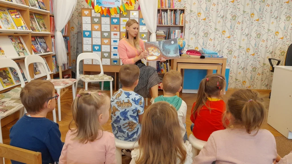 Tydzień Głośnego Czytania w bibliotece w Gostyniu