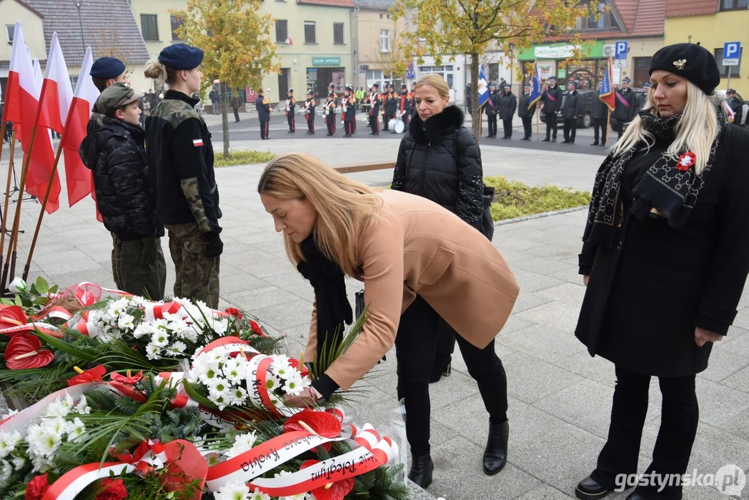 Narodowe Święto Niepodległości w Krobi 2024. Obchody 106. rocznicy odzyskania przez Polskę niepodległości