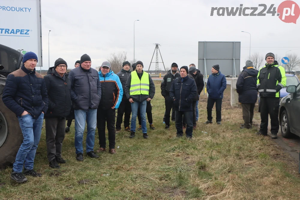 Rolnicy przejechali z gminy Miejska Górka do Rawicza i z powrotem
